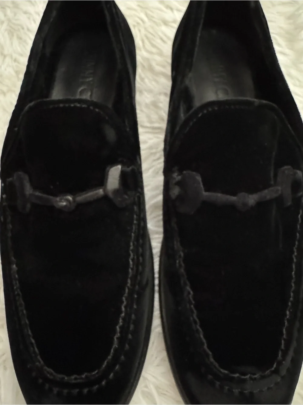 Jimmy Choo Velvet Marti Loafers! GUC